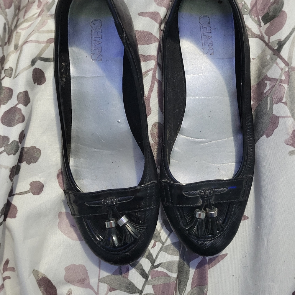 Women's flats, bought at Payless shoes, size 9, black. Worn to choir concerts